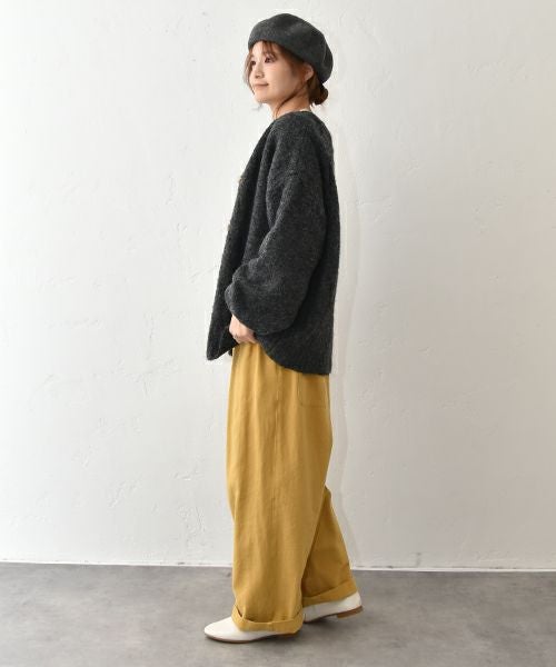 hagumu｜アルパカタッチニットカーデ [[50040352]][C]