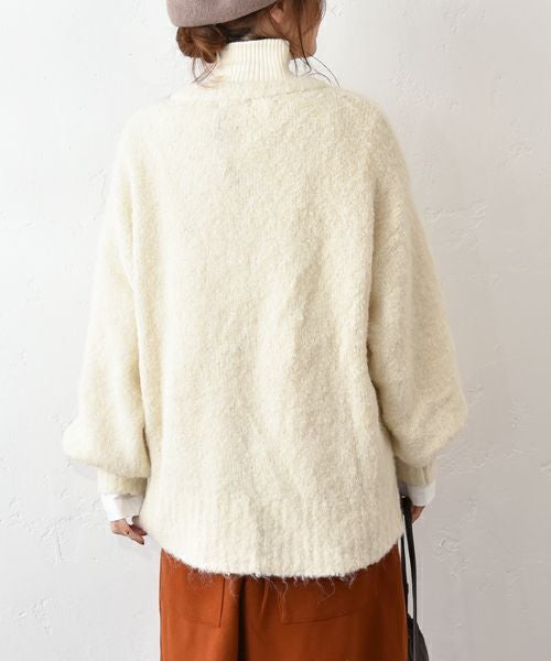 hagumu｜アルパカタッチニットカーデ [[50040352]][C]