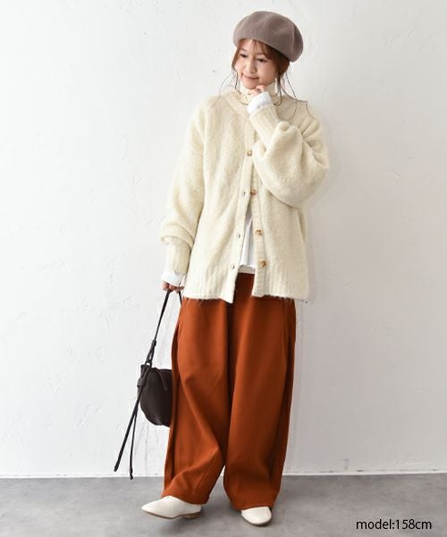 hagumu｜アルパカタッチニットカーデ [[50040352]][C]