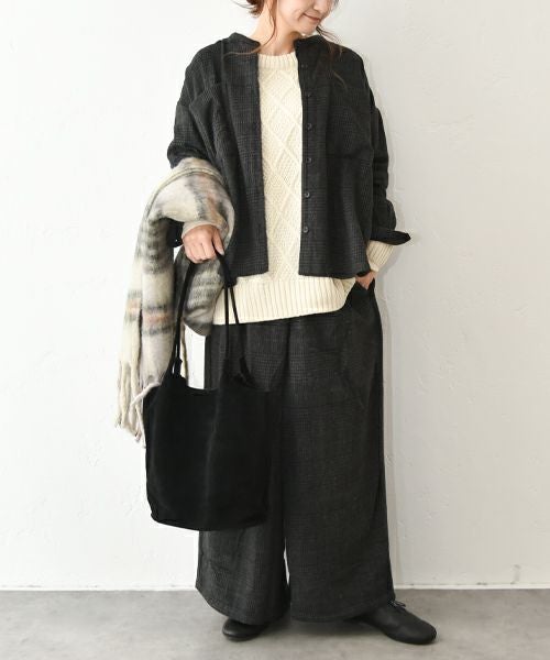 hagumu｜起毛チェックセットアップ [[CPMA-3501]][C]