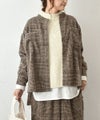 hagumu｜起毛チェックセットアップ [[CPMA-3501]][C]