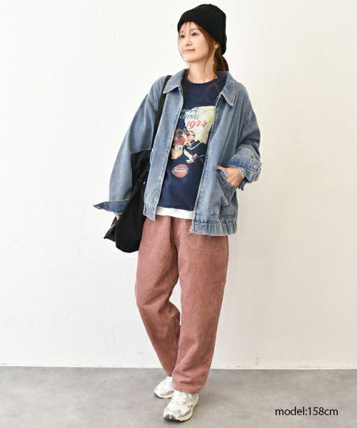 IN THE MARKET｜コーデュロイイージーパンツ [[IN-105]][C]