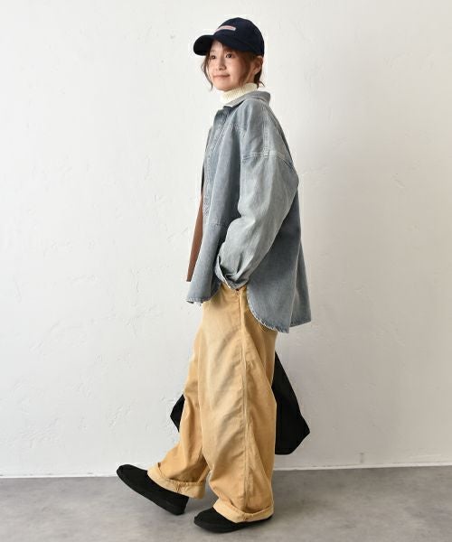 RNA｜ユーズドライクコーデュロイワークパンツ [[R4405]][C]