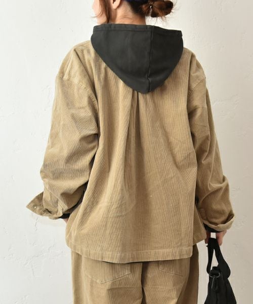 Our.｜コーデユロイノーカラージャケット [[Our-019]][C]