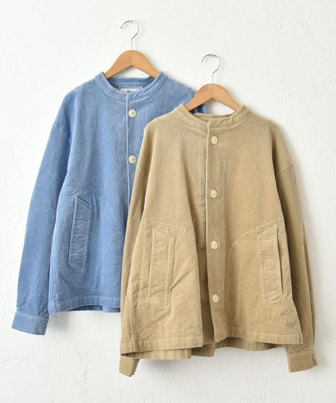 Our.｜コーデユロイノーカラージャケット [[Our-019]][C]