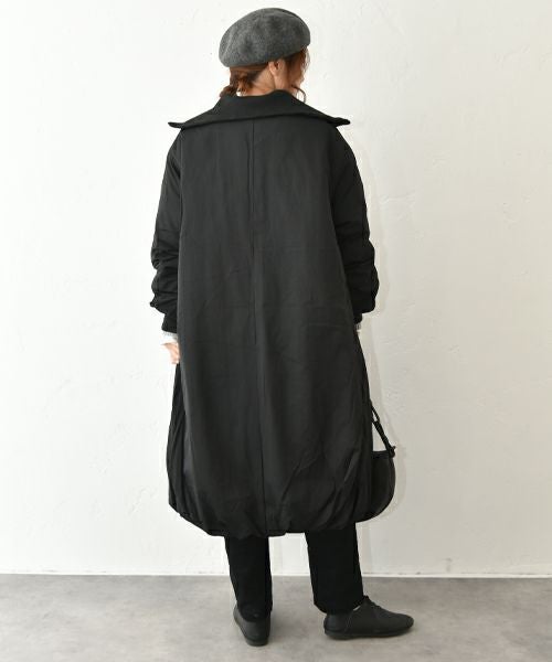 hagumu｜中綿バルーンリブコート [[32852D431]][C]