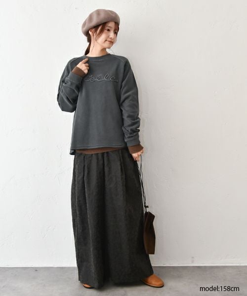 hagumu｜立体ロゴカットソー [[CPMA-3420]][C]