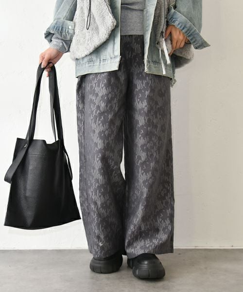 HUMS｜シアージャガードストレートパンツ [[32869H334]][C]