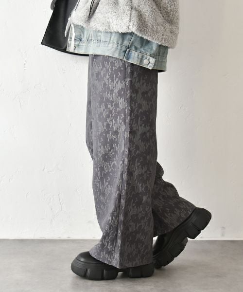 HUMS｜シアージャガードストレートパンツ [[32869H334]][C]