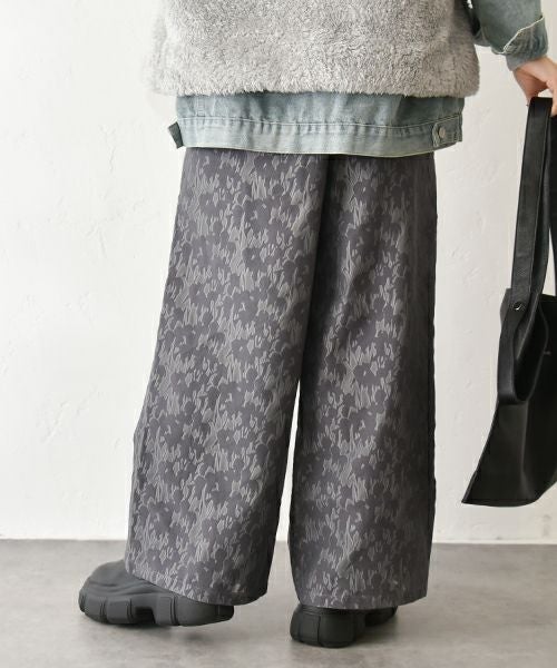HUMS｜シアージャガードストレートパンツ [[32869H334]][C]