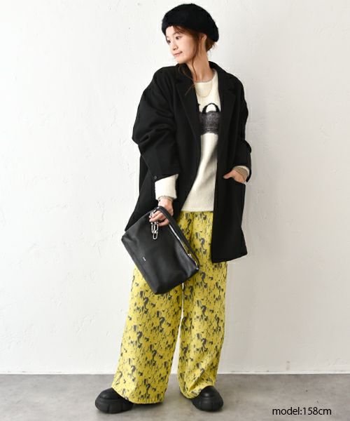 HUMS｜シアージャガードストレートパンツ [[32869H334]][C]