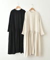  OMEKASI｜リネン混切替ワンピース [[hag-175]][C]