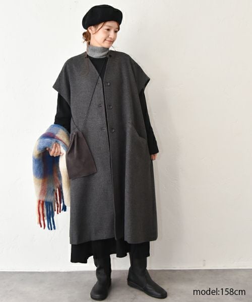 hagumu｜ロングジレコート [[hag-176]][C]