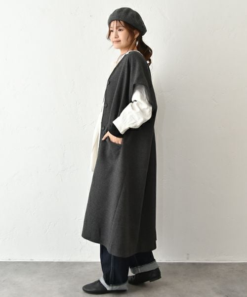 hagumu｜ロングジレコート [[hag-176]][C]