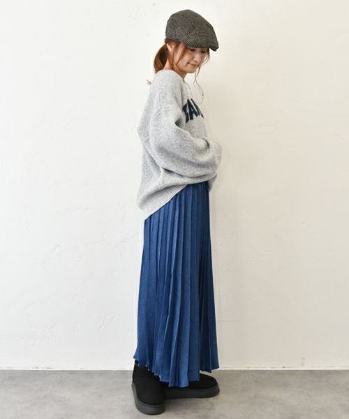 HUMS｜ロゴジャガードニット [[60055352]][C]