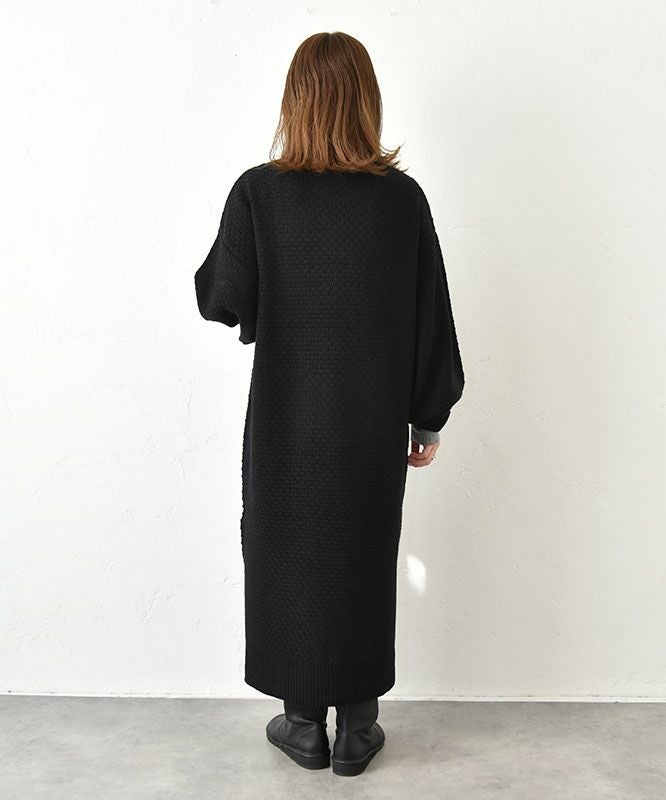 hagumu｜ケーブルハイネックワンピース [[34015352]][C]