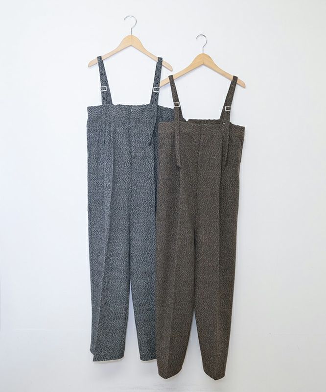  HUMS｜ツイードベロアサロペット [[32859H334]][C]