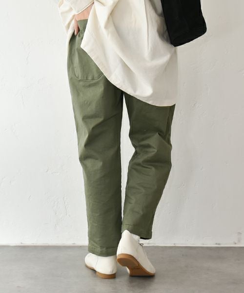 No18｜ストレッチテーパードパンツ [[CE1PT220703F]][C]No18｜ストレッチテーパードパンツ [[CE1PT220703F]][C]