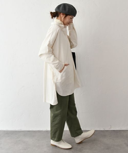 No18｜ストレッチテーパードパンツ [[CE1PT220703F]][C]No18｜ストレッチテーパードパンツ [[CE1PT220703F]][C]