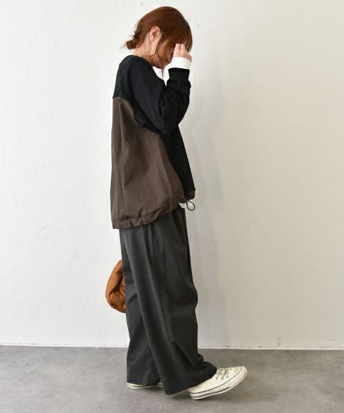 her.｜バイファブリックプルオーバー [[MA-513022]][C]