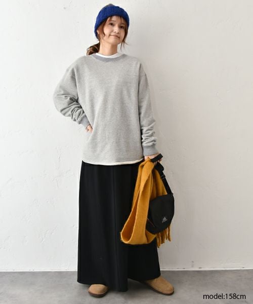 her.｜バックプリントスウェットプルオーバー [[MA-513020]][C]