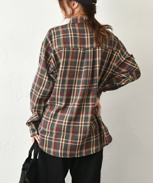 IN THE MARKET｜チェック柄ネルシャツ [[C-2437]][C]