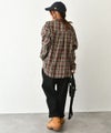 IN THE MARKET｜チェック柄ネルシャツ [[C-2437]][C]