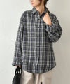 IN THE MARKET｜チェック柄ネルシャツ [[C-2437]][C]
