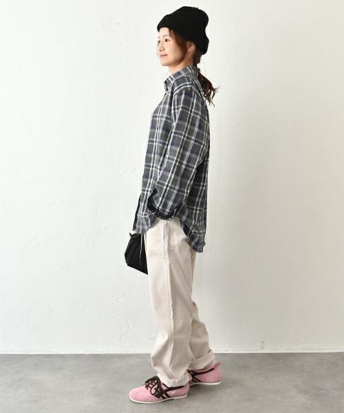 IN THE MARKET｜チェック柄ネルシャツ [[C-2437]][C]