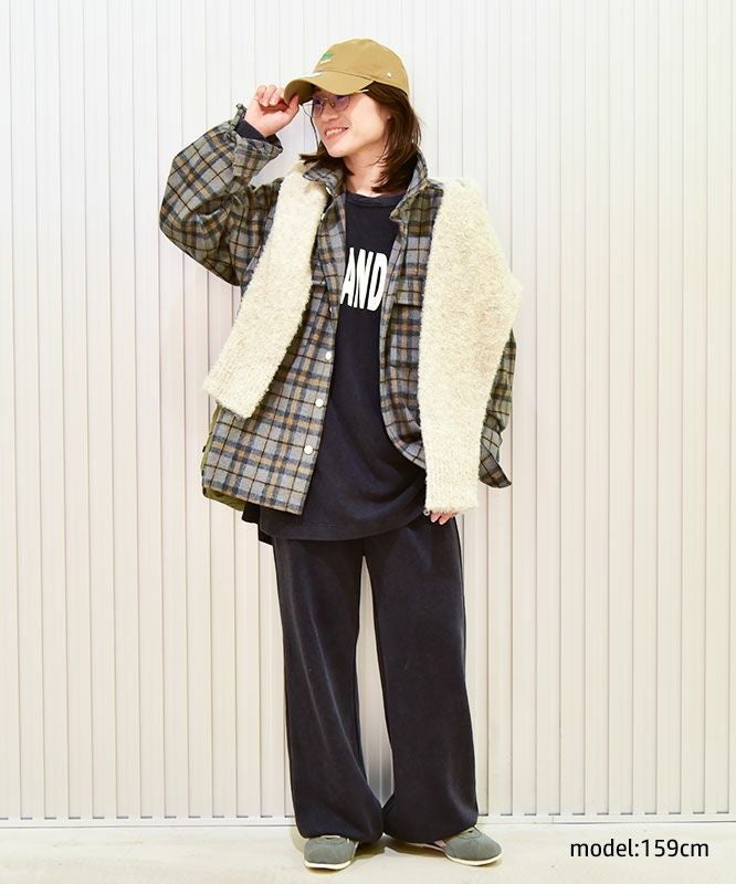 IN THE MARKET｜チェック柄ネルシャツ [[C-2437]][C]