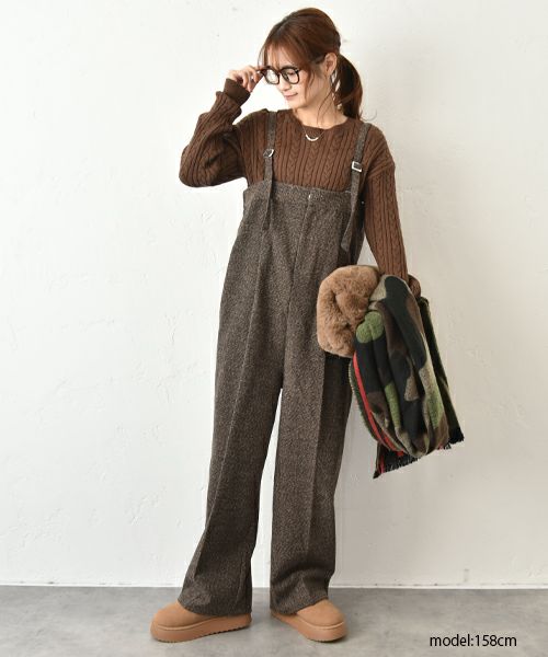 HUMS｜ケーブル編みニット [[MT-0473]][C]