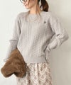 HUMS｜ケーブル編みニット [[MT-0473]][C]