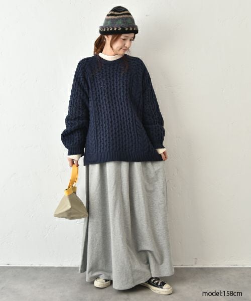 Our.｜ミニ裏毛カットスカート [[C-9050]][C]