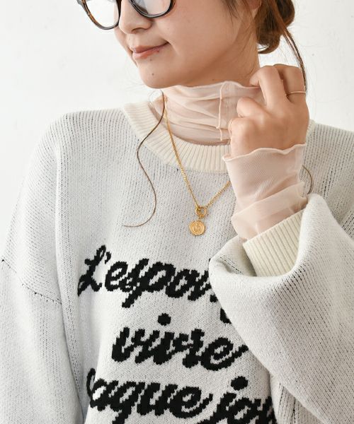 MICALLE MICALLE｜シアータートルインナー [[MRI160TDE]][C]