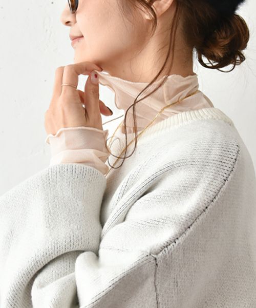 MICALLE MICALLE｜シアータートルインナー [[MRI160TDE]][C]