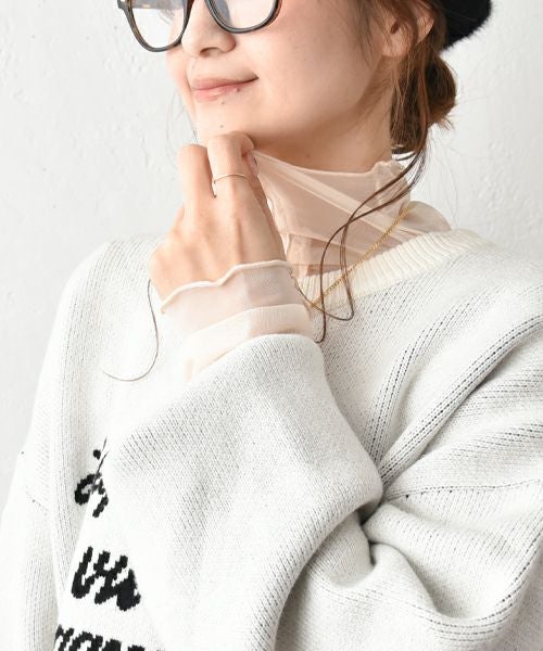 MICALLE MICALLE｜シアータートルインナー [[MRI160TDE]][C]