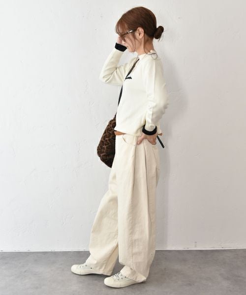  HUMS｜刺しゅうロゴニットPO [[RNK-251111]][C]