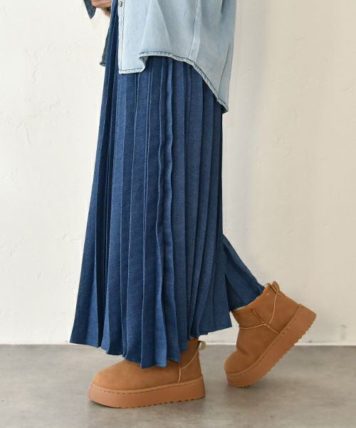 HUMS｜プリーツスカート [[HUM-079]][C]