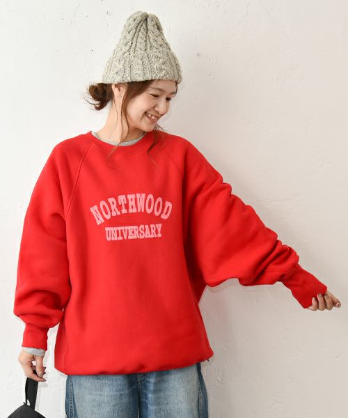 IN THE MARKET｜裏起毛ロゴスウェット [[C-2445]][C]