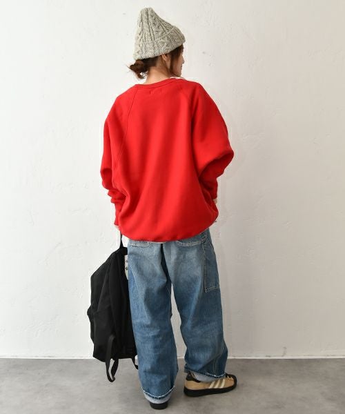 IN THE MARKET｜裏起毛ロゴスウェット [[C-2445]][C]