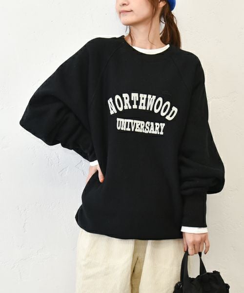 IN THE MARKET｜裏起毛ロゴスウェット [[C-2445]][C]