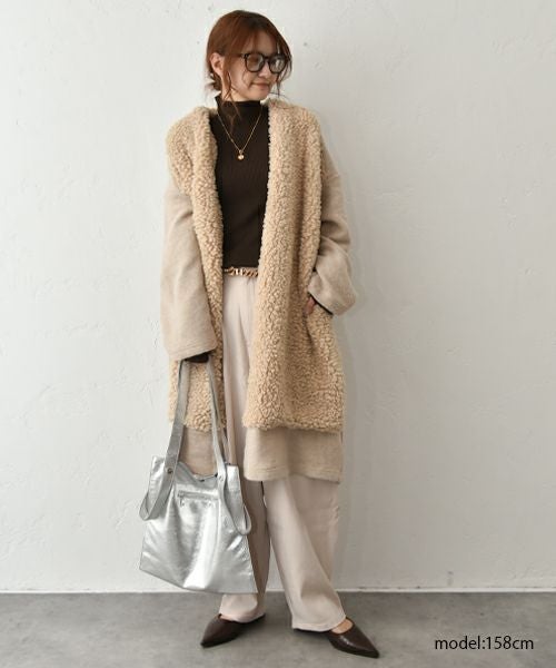 HUMS｜ボア切替ミドルコート [[C-5107]][C]