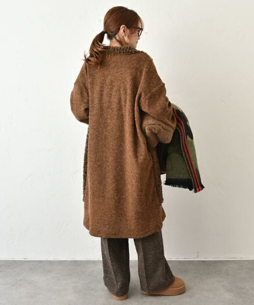 HUMS｜ボア切替ミドルコート [[C-5107]][C]