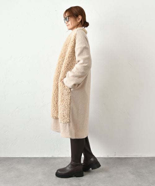 HUMS｜ボア切替ミドルコート [[C-5107]][C]