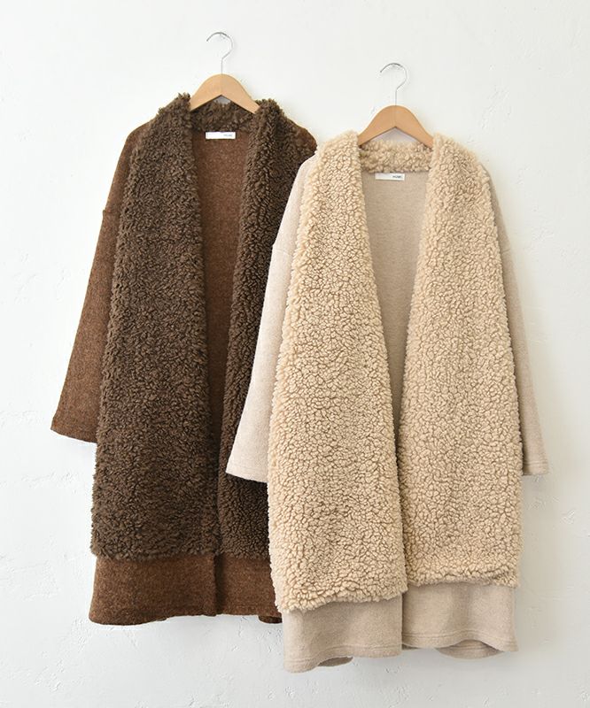 HUMS｜ボア切替ミドルコート [[C-5107]][C]