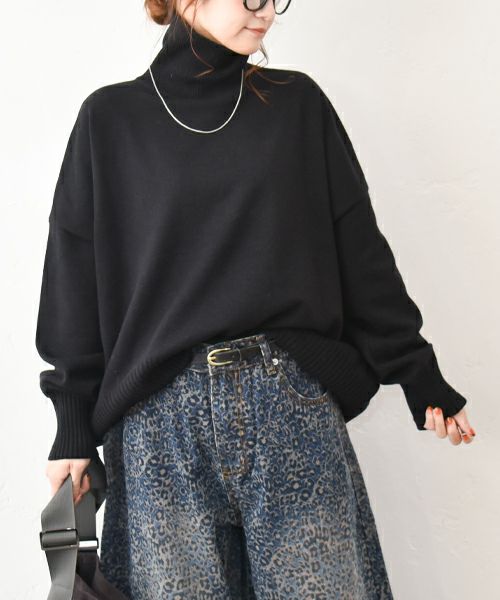 HUMS｜タートルニット [[2104522]][C]