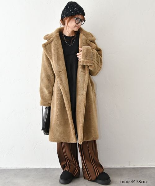 HUMS｜ストライプイージーパンツ [[1204524]][C]