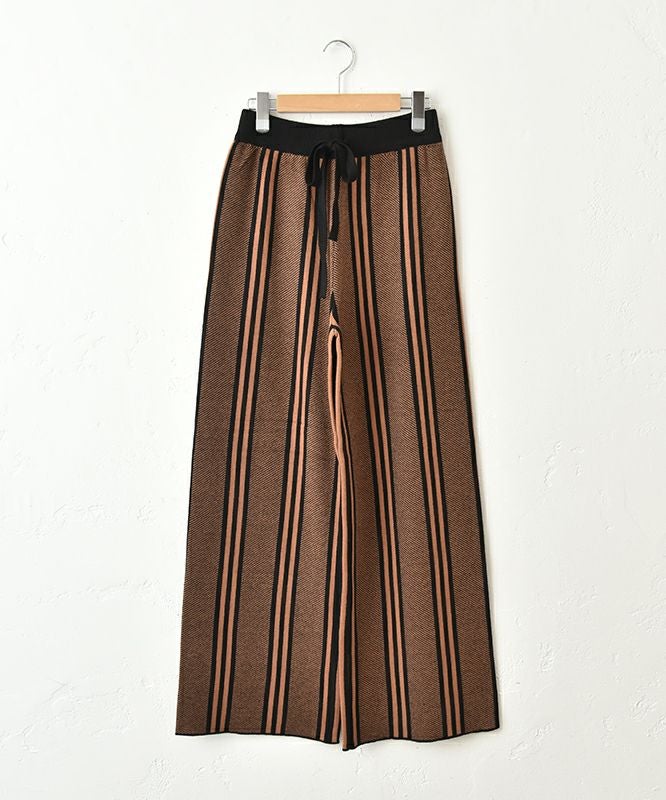 HUMS｜ストライプイージーパンツ [[1204524]][C]