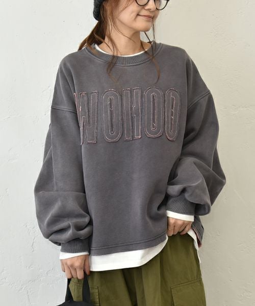 IN THE MARKET｜ピグメントロゴカットソー [[40452]][C]