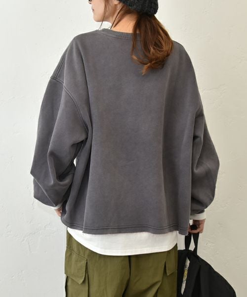 IN THE MARKET｜ピグメントロゴカットソー [[40452]][C]